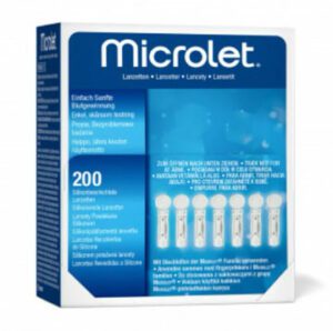Microlet Lanset Steril Oval - Yuvarlak Girişli - 200 Adet