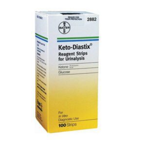 Keto-Diastix, idrar tahlili için kullanılan ve idrarda keton ve glikoz varlığını kontrol edebilen bir reaktif şerit markasıdır. Bu özellikle diyabet hastası veya ketojenik diyet uygulayan kişiler için faydalıdır.