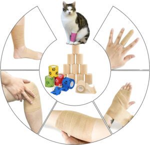 Koban Bandajı Nedir Nerelerde Kullanılır Bu tıbbi bant genellikle kan alımından sonra kullanılır, ancak günlük kullanım veya acil yaralanmalar için de uygulanır. İlk yardım çantanızda, arabanızda, spor salonunuzda ve seyahat ederken saklayın. Ayak bileğiniz, bileğiniz, parmağınız, ayak parmağınız, dirsekiniz ve diziniz gibi vücudunuzun tüm bölgelerinde iyi çalışır. Evcil hayvanlar için de güvenlidir. Bandaj destek sağlar, ancak köpeklerin kürkünü yapıştırmaz ve gevşemez.