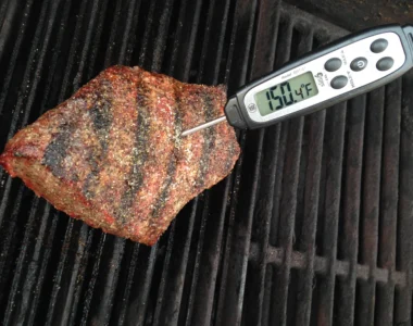 Dijital gıda termometresini ne zaman kullanmalıyım? Anında okunan dijital gıda termometreleri hızlı bir şekilde okuma sağlar. Minimum pişirme süresinin sonuna doğru termometreyi kullanın ve 3-5 saniye etin içinde kalmasına izin verin. Okumanın hızlı olması, fırın kapısının açık kalması için daha az zaman anlamına gelir ve fırın ısısını sabit tutar.
