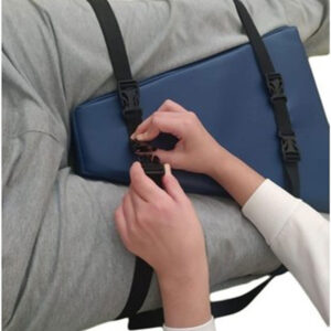 Kalça Abdüksiyon Yastığı Üçgen Yastık Bacak Arası Sabitleme Derili LACİVERT